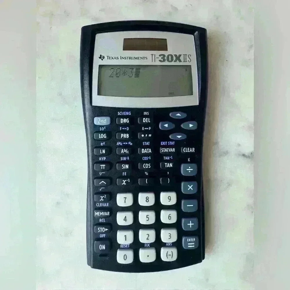 Texas Instruments, Calculators, Scientific Model TI-30XIIS